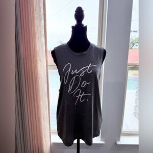 Nike Women's Charcoal Muscle Tee